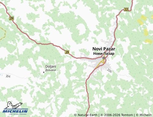 Mapa MICHELIN Ivanča - ViaMichelin