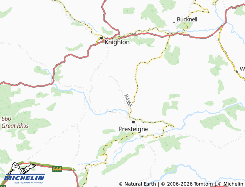 Mappa MICHELIN Norton - ViaMichelin