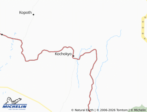 MICHELIN Kochokyo map - ViaMichelin