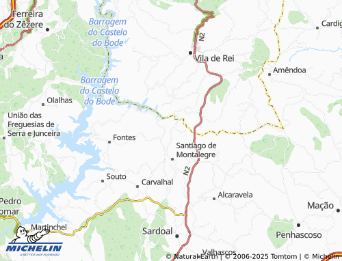 MICHELIN Brescovo map - ViaMichelin
