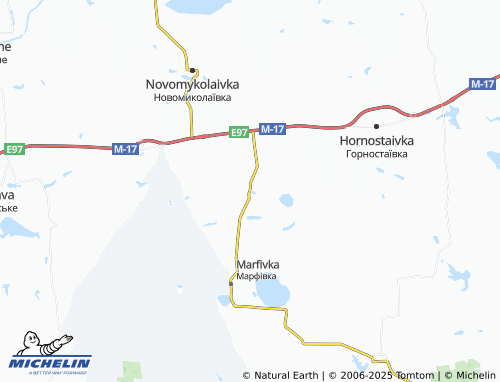 MICHELIN Novoselivka map - ViaMichelin