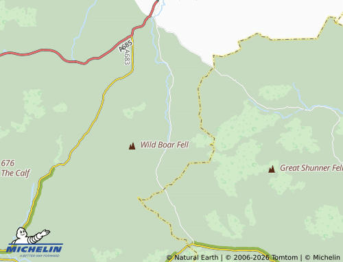 Carte MICHELIN Mallerstang - ViaMichelin