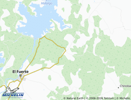 MICHELIN Los Hornillos map - ViaMichelin