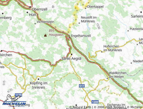 Mappa MICHELIN Sankt Aegidi - ViaMichelin