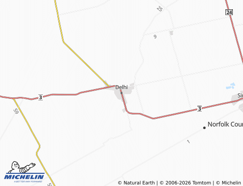 Mappa MICHELIN Delhi - ViaMichelin