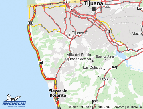 Mapa MICHELIN Quinta Versalles - ViaMichelin