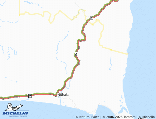 Mapa MICHELIN Mōrere - ViaMichelin
