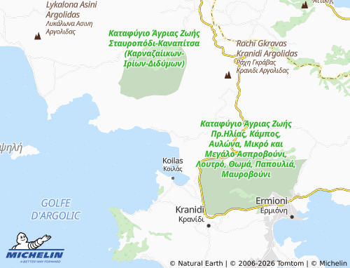 MICHELIN Salantion map - ViaMichelin