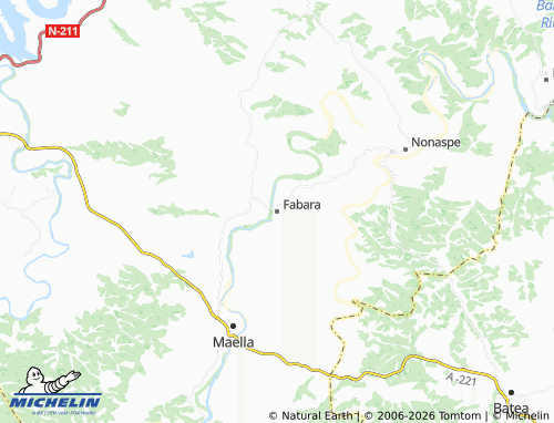 Mapa MICHELIN Fabara - ViaMichelin