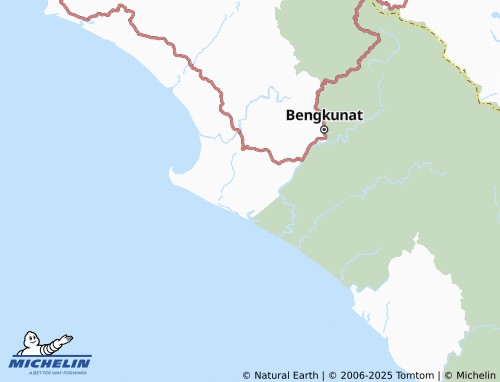 MICHELIN Suka Negeri map - ViaMichelin