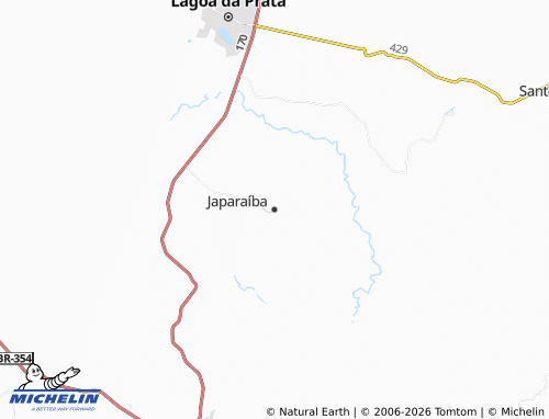 Mappa MICHELIN Japaraíba - ViaMichelin