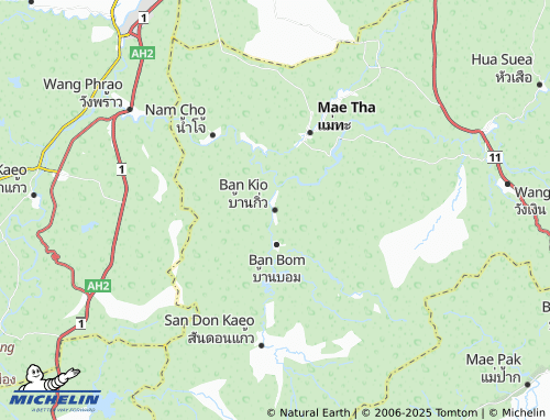 MICHELIN Ban Kio map - ViaMichelin