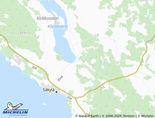 Carte MICHELIN Kankaanpää - ViaMichelin