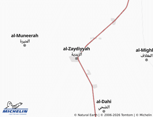Mapa MICHELIN al-Zaydiyyah - ViaMichelin