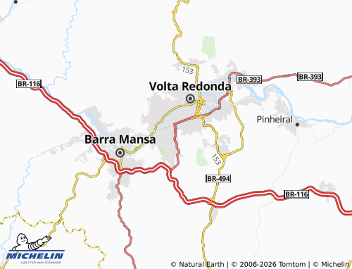 Mapa MICHELIN São Lucas - ViaMichelin