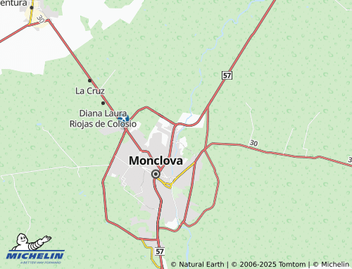 MICHELIN Campestre de San Juan Bautista map - ViaMichelin
