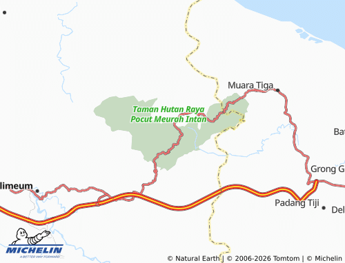 Mapa MICHELIN Suka Damai - ViaMichelin