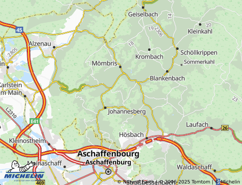 MICHELIN-Landkarte Daxberg - ViaMichelin