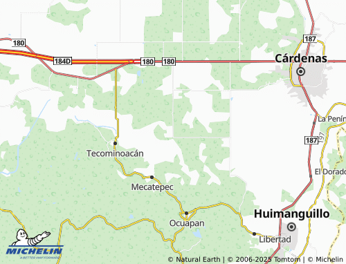 Mappa MICHELIN Ernesto Aguirre Colorado C 40 - ViaMichelin