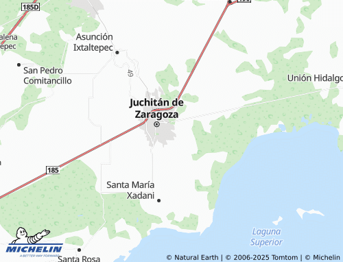 MICHELIN 16 de Septiembre map - ViaMichelin