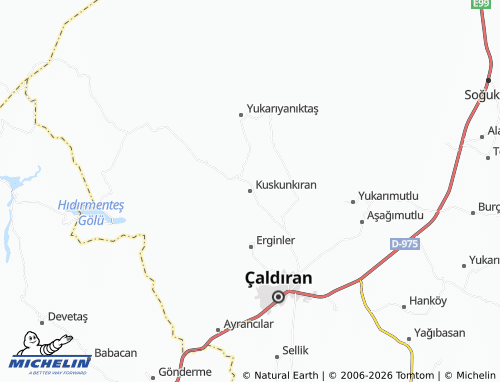 MICHELIN Kuskunkıran map - ViaMichelin