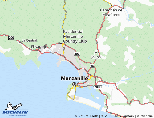 Mapa MICHELIN Valle Esmeralda - ViaMichelin