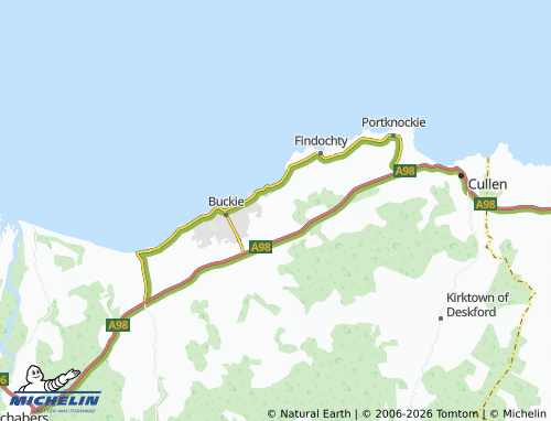 Carte MICHELIN Rathven - ViaMichelin
