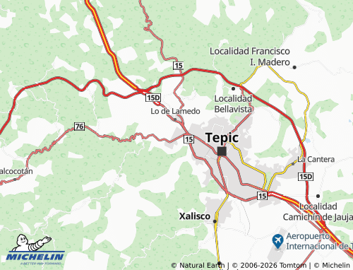 MICHELIN-Landkarte Ecologista - ViaMichelin
