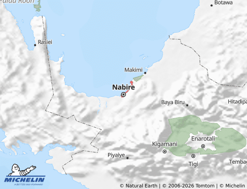 Mappa MICHELIN Papua Centrale - ViaMichelin