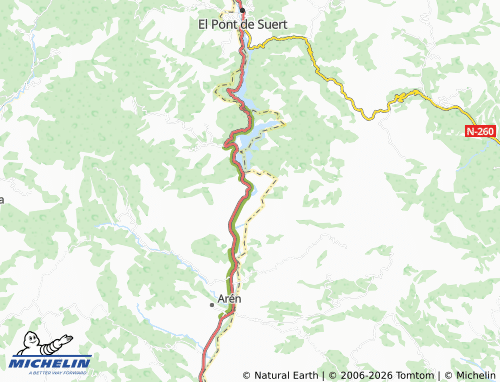 Mappa MICHELIN Sopeira - ViaMichelin
