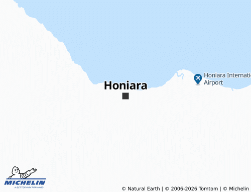 Mapa MICHELIN Honiara - ViaMichelin