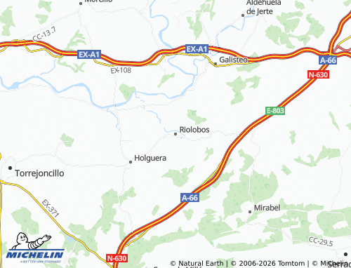 MICHELIN Riolobos map - ViaMichelin