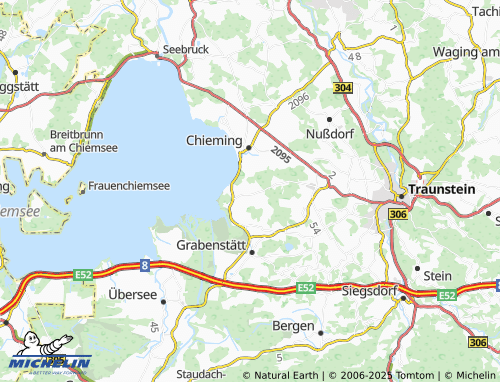 MICHELIN Oberhochstätt map - ViaMichelin