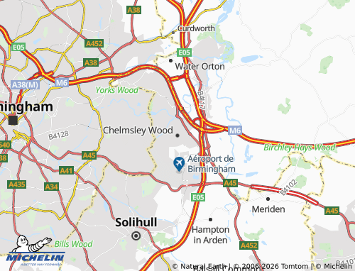 Mappa MICHELIN Chelmsley Wood - ViaMichelin