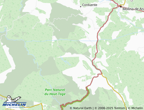 MICHELIN Fuembellida map - ViaMichelin