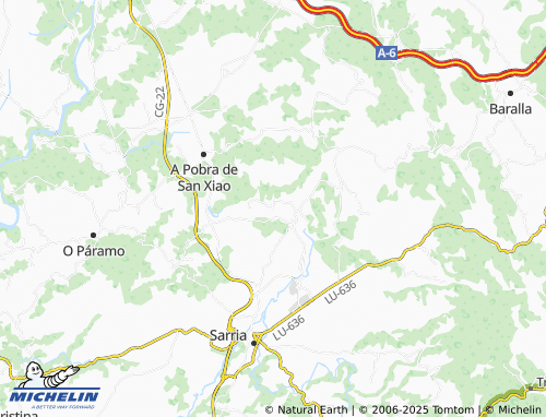 MICHELIN Vilambrán (Santa María) map - ViaMichelin
