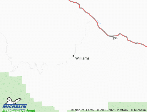 Mappa MICHELIN Williams - ViaMichelin