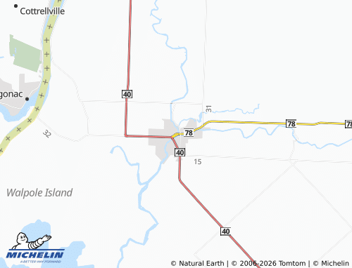 Mappa MICHELIN Wallaceburg - ViaMichelin