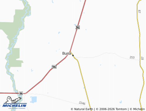 Mappa MICHELIN Buna - ViaMichelin