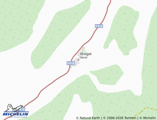 MICHELIN-Landkarte Khogot - ViaMichelin