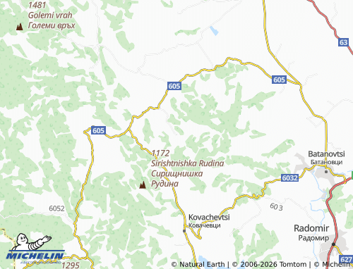 Kaart MICHELIN Berende - ViaMichelin