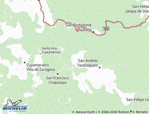 Mapa MICHELIN Las Torres - ViaMichelin