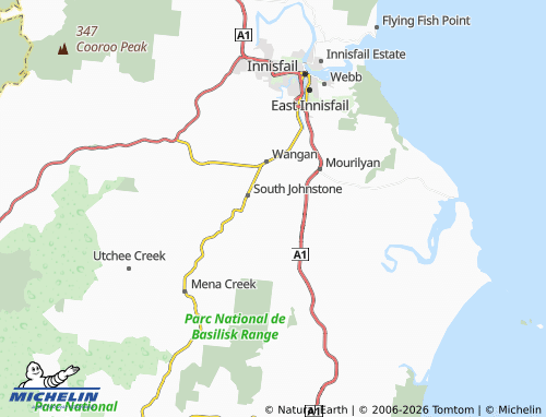 Kaart MICHELIN Boogan - ViaMichelin
