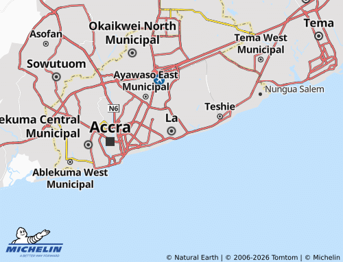 Mappa MICHELIN La - ViaMichelin