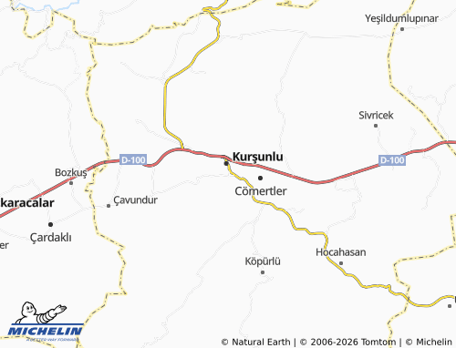 MICHELIN Kale map - ViaMichelin