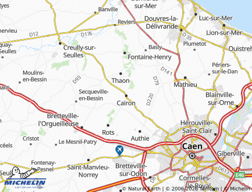 MICHELIN Cairon map - ViaMichelin