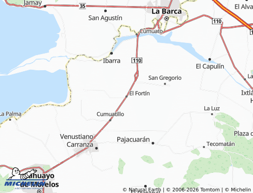 Mappa MICHELIN El Fortín - ViaMichelin