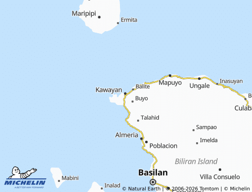 Mappa MICHELIN Poblacion - ViaMichelin