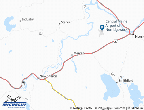 Carte MICHELIN Mercer - ViaMichelin