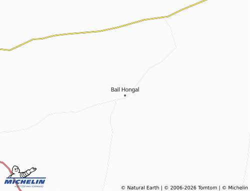 MICHELIN Bail Hongal map - ViaMichelin